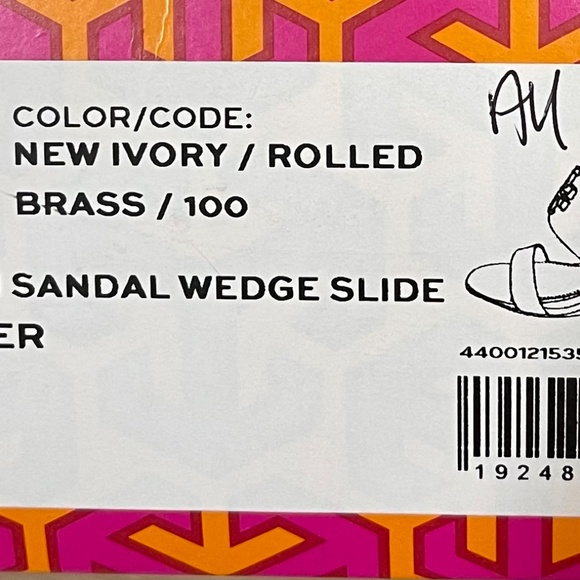 Tory Burch Wedge Slider Size 6.5 - Like New - Picture 6 of 7